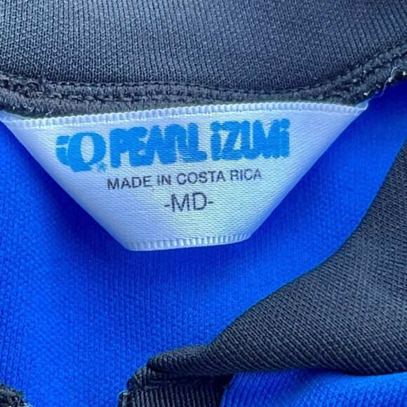 Pearl Izumi Royal Blue Men’s 1/2 Zip Bicycle Jersey. Size Medium. - Picture 8 of 10